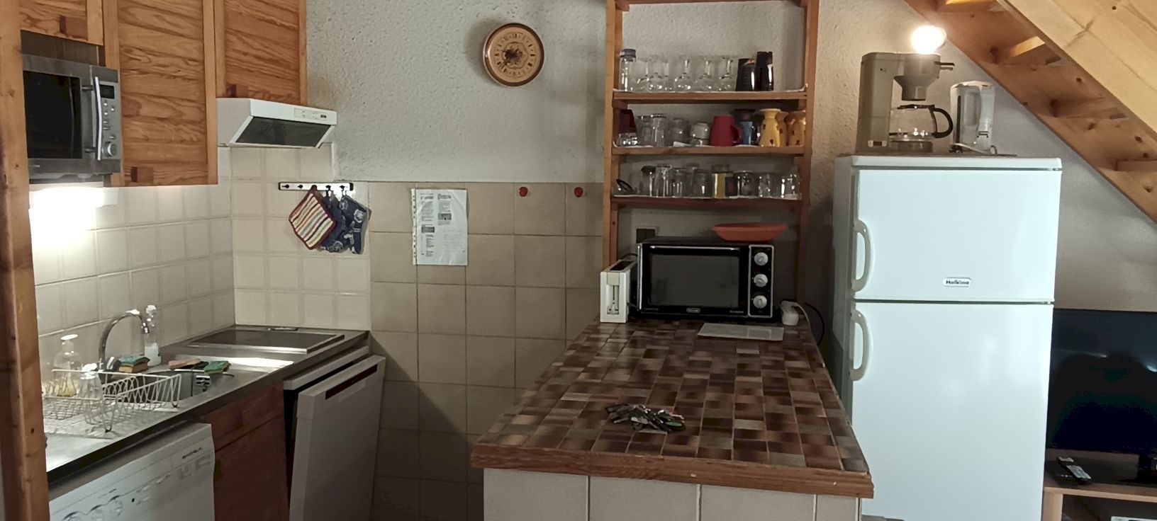 plan de travail cuisine et mini four