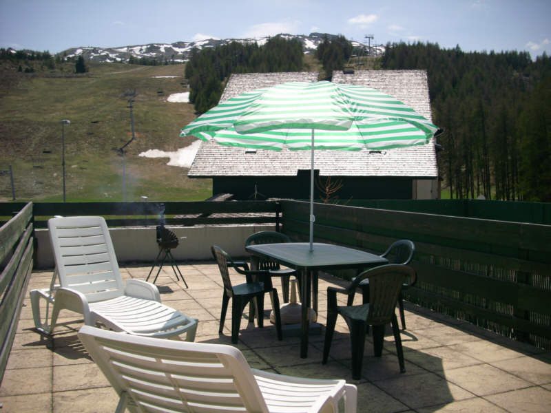 terrasse en été