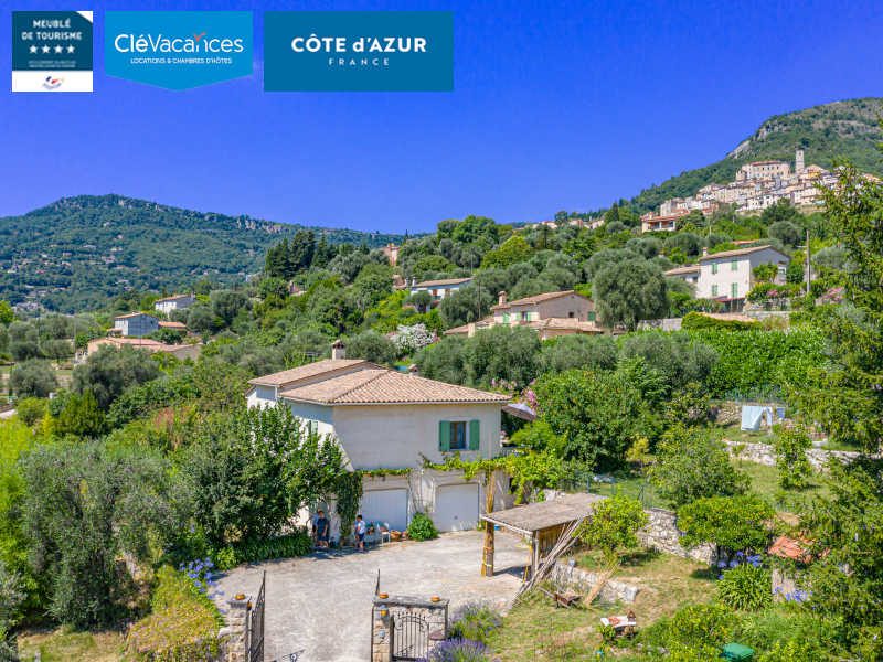 La Pascaline – Gîte 4 étoiles avec jardin privé près de Grasse, Cannes et Nice – 4 personnes